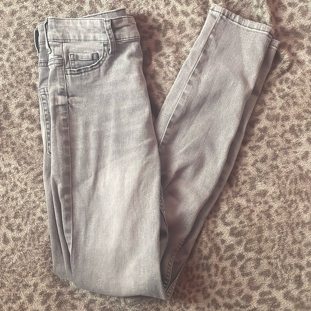 high waisted, H&M jeans.